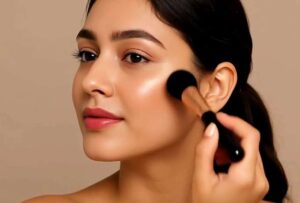 2025 के ड्यूई लुक (Dewy Look) सीक्रेट्स Shine Bright at Your Wedding: 2025 Bridal Makeup Tips for Every Bride