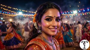 ग़रबा मेकअप Garba Makeup