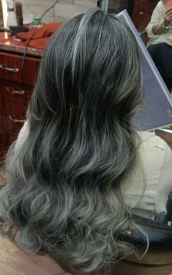 ash colour highlights
