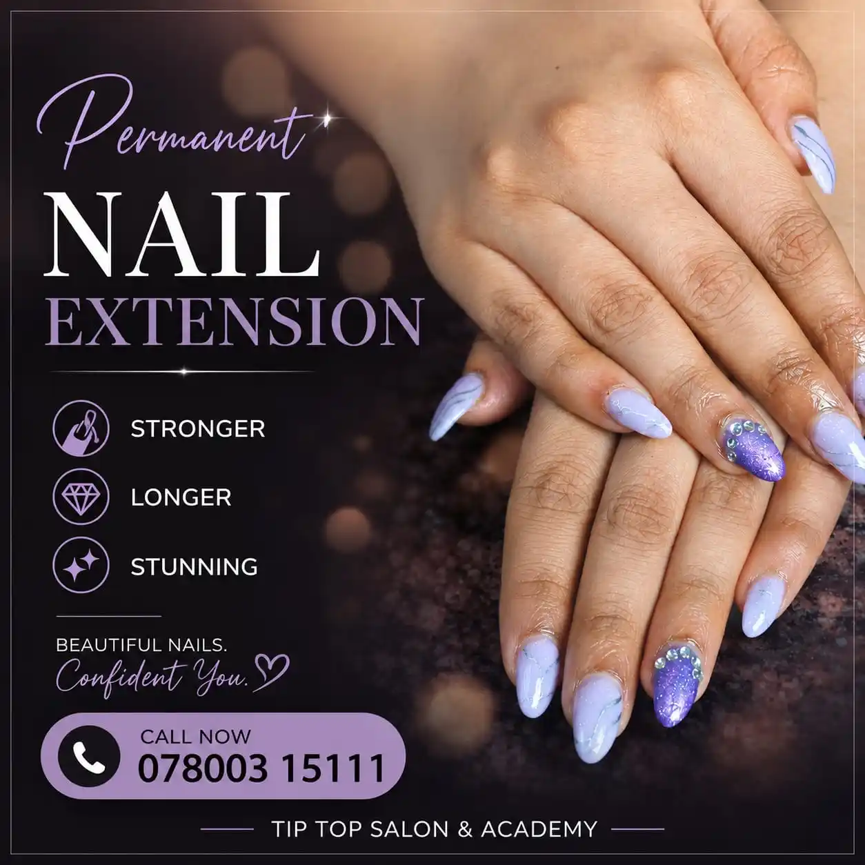 nail extension nail extension
